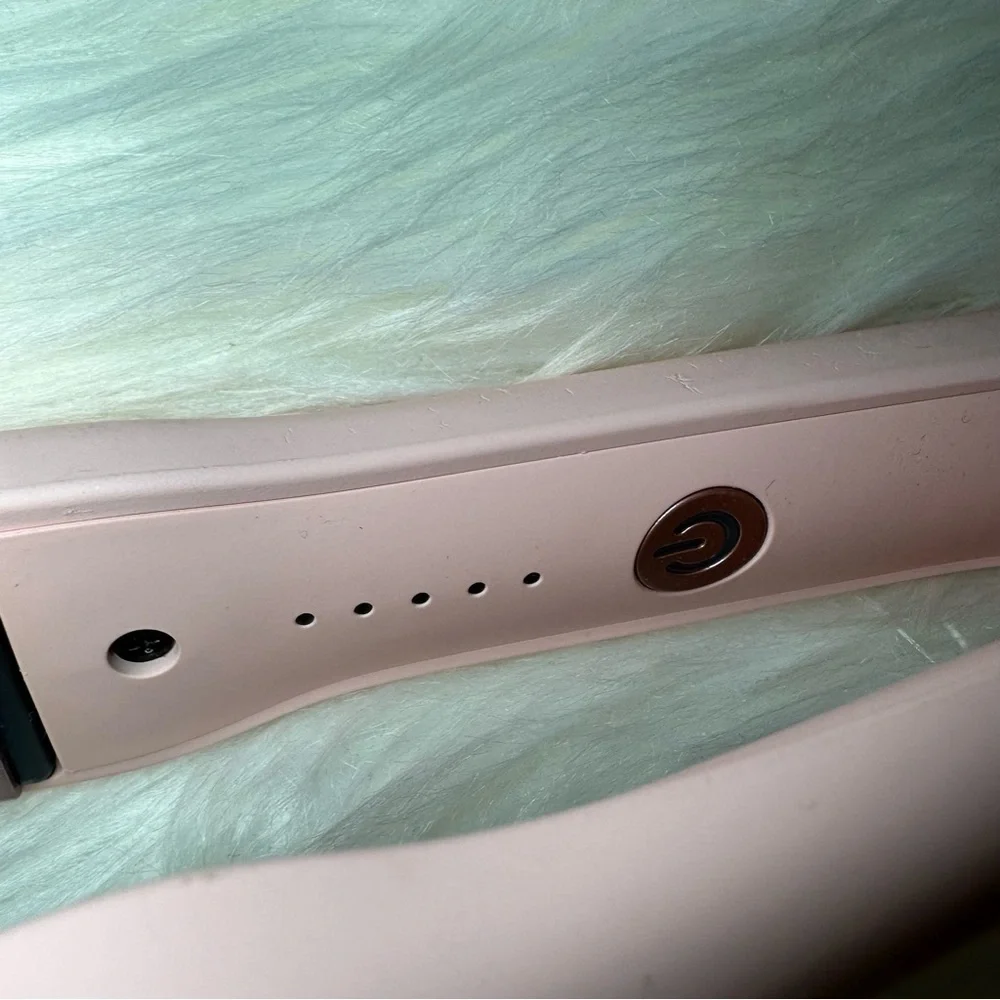 FoxyBae Baby Blush Pink Flat Iron 1” Inch - Picture 7 of 11